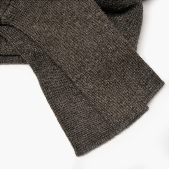 MARELLA Alpaca Wool Blend Box-Cut Coat Jacket Cardigan Snap Closure - Picture 7 of 9